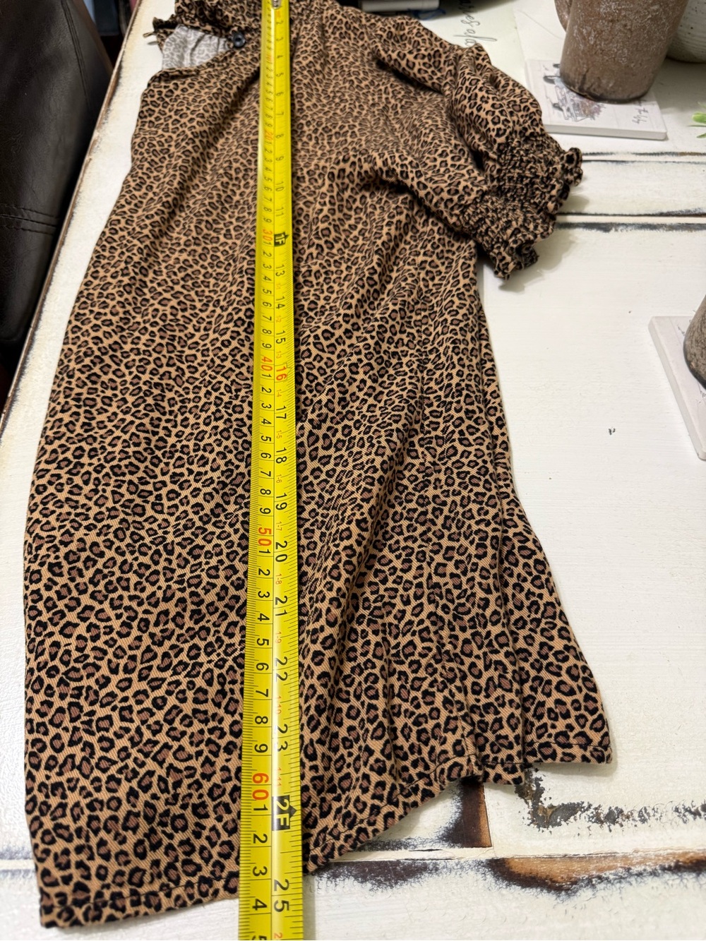 Amazon Essentials Leopard Print Top in Tan and Black - Picture 6 of 6